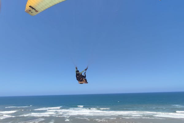 Parachuting in Aglou Taghazout 