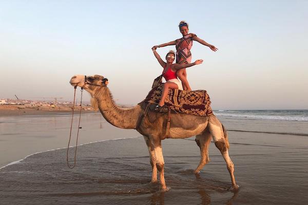 Camel ride in Taghazout - Agadir