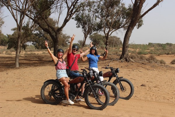 electric biking in Agadir
