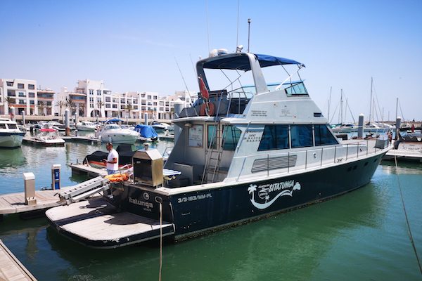 Boat trip in Agadir