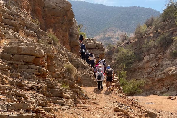 Hiking trekking agadir morocco