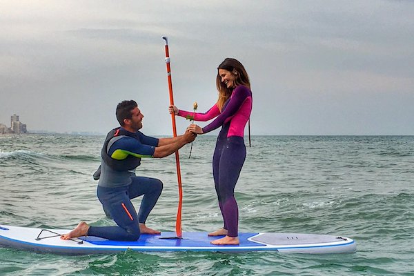 Paddle boarding in Taghazout morocco