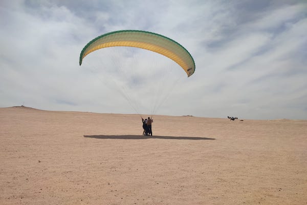 Parachuting in Agadir - Morocco