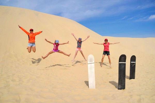 Sandboarding in Taghazout Morocco