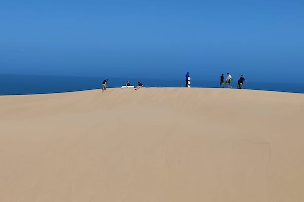 Sand dunes trip from Agadir