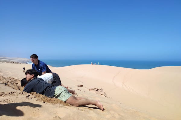 Sandboarding in Agadir trip